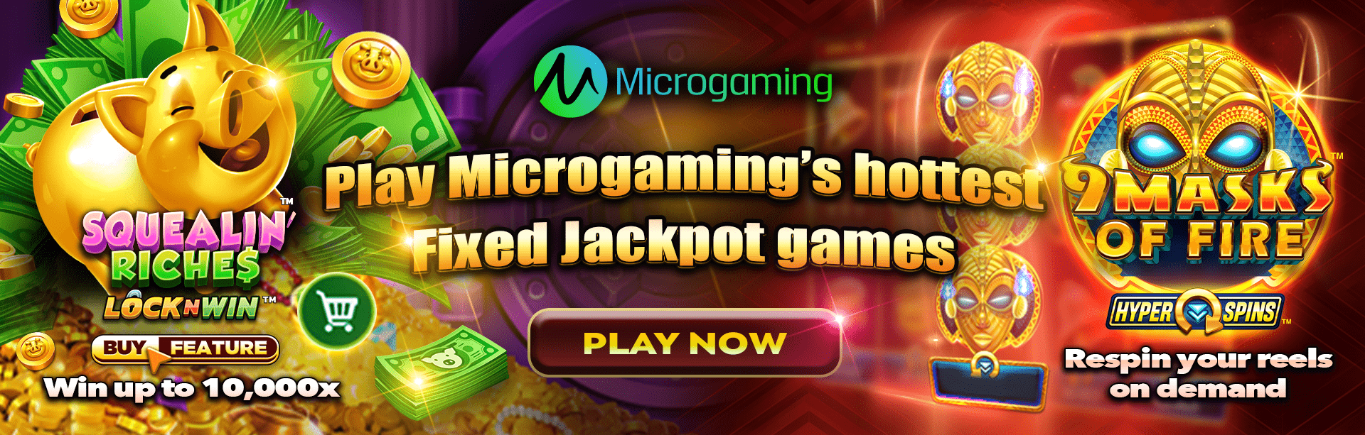 Microgaming Hottest Fixed Jackpot Games