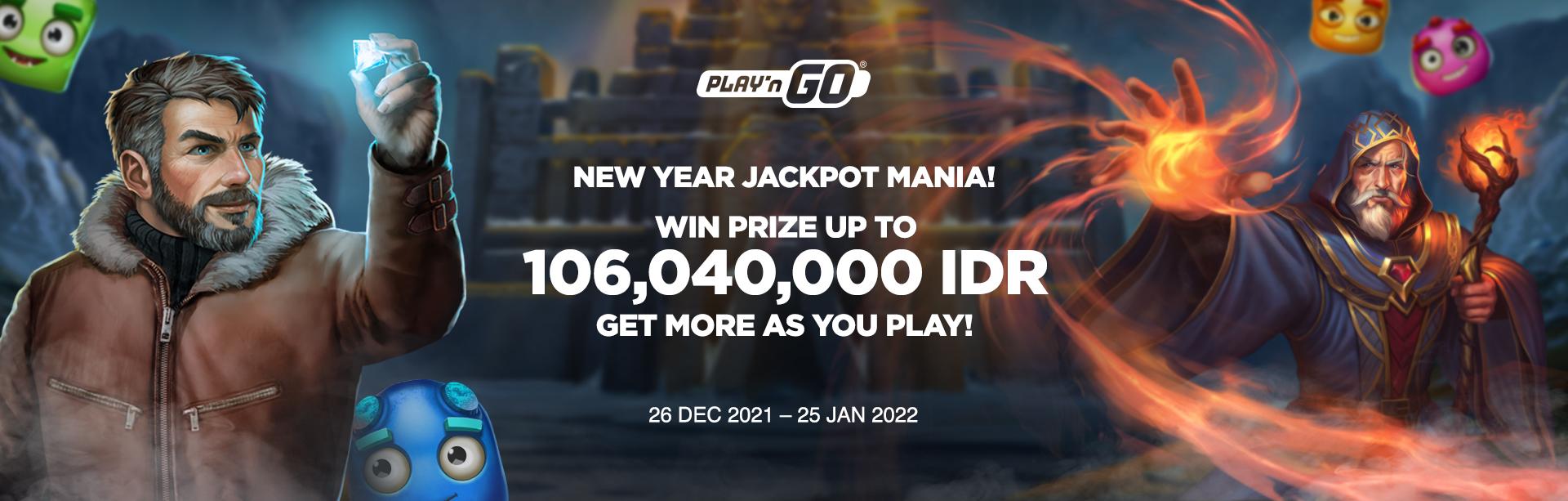 Play'n GO New Year Jackpot Mania